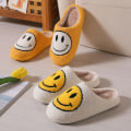 Pikkukuva 4 / 6: Retro Hymyilevä Pehmeä Plussi Mukava Lämmin Slip-on Tossut Fo,ZQKLA