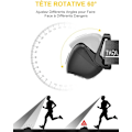 Pikkukuva 2 / 5: USB ladattava valo, vahva sensoriotsalamppu, ulkokäyttöön, LED w, ZQKLA