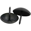 Miniatyrbillede 1 af 4: 10 stk. 19 mm Dia Runde Store Hoved Negle Sort, ZQKLA