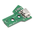 Miniatyrbillede 5 af 5: Til Sony Ps4 Controller Usb-opladningsport Socket Board Jds-055 5th V5 12 Pin-kabel