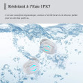 Miniatyrbild 3 av 5: （Vit）Trådlösa Bluetooth In-Ear Hörlurar, Touch Control a,ZQKLA