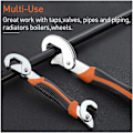 Miniatyrbillede 2 af 5: Bærbar Justerbar Hurtig Snap'n Grip 16-40mm Universal Nøgle, ZQKLA