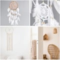 Miniatyrbillede 7 af 7: 8 Bambusringe 4 Størrelser til Macrame Træ Blomsterkranse og B,ZQKLA