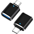 Pikkukuva 1 / 7: USB C - USB OTG 3.0 -sovitin - USB Type C uros - USB A naaras, ZQKLA