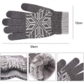 Miniatyrbillede 2 af 6: 1 Par Vinterhandsker Touch Screen Handsker Stretch Cashmere Gl,ZQKLA
