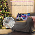 Miniatyrbild 5 av 5: 4 stycken jul-soffa kuddfodral, juldekoration kudde