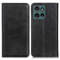 Til Motorola Edge 50 Neo 5G Etui Split Læder Flip Wallet Telefon Cover Style A