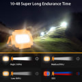Miniatyrbillede 2 af 7: Genopladelig LED-projektør Byggeplads Projektør 60W, ZQKLA