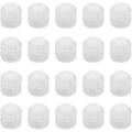 Pikkukuva 1 / 5: 100 kpl saranan laajennustappeja M4x8mm muoviset laajennustapit 4mm valkoiset saranan tappien lisäosat kaappiin 8.8x8mm-11
