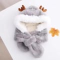 Miniatyrbilde 5 av 7: Baby Barn Plysj Lue og Skjerf Sett Gutter Jenter Varmt Gevir B,ZQKLA