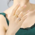 Miniatyrbild 5 av 7: Häxknuten Ring Justerbar Häxkonst Ring Irländsk Keltisk Knut, ZQKLA