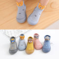 Miniatyrbillede 6 af 6: Baby Småbørn Anti-Slip Fuzzy Sutsko Gulv Åndbar Tyk, ZQKLA