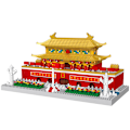 Miniatyrbild 2 av 5: Micro Mini Blocks Tiananmen Set, 2000+ Stycken Klossar, 3D Pu,ZQKLA