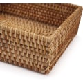 Miniatyrbilde 4 av 7: Firkantet Rattan Håndkleholder 7,5\" x 7,5\" x 2,5\" Restaurant Kjøkken, ZQKLA