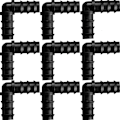 Miniatyrbilde 1 av 5: Slangekoblinger for 16 mm vanningsystem (Albue)