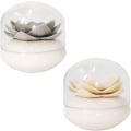 Miniatyrbild 1 av 7: Bomullsrondellshållare i Lotusform, 2-pack, Bomullsrondellshållare, ZQKLA