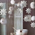 Miniatyrbilde 1 av 7: 12 stk Frosne Julepynt Snøflak Dekorasjoner 3d Hollo,ZQKLA