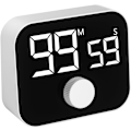 Miniatyrbillede 1 af 5: Digital Køkken Timer, Stor LED Display Magnetisk Nedtælling, ZQKLA