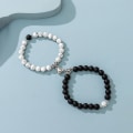 Miniatyrbillede 5 af 5: 2 stk. Attraktivt Lover Armbånd til Kvinder Design Lydabsorberende, ZQKLA