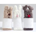 Miniatyrbild 2 av 5: Tofflor Strumpor Fuzzy Strumpor Fleece Crew Strumpor Mjuka Varma Djur Vint