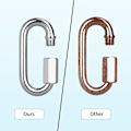 Miniatyrbild 4 av 7: Oval Snabbkoppling Karabiner 3/16 Tum 4st M5 för Utomhus Gym B,ZQKLA