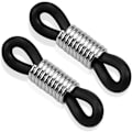 Miniatyrbillede 2 af 5: 50 stk. gummispændeclips, justerbare silikone brilleender, skridsikre