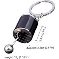 Miniatyrbillede 2 af 5: Novelty Nøglering Bil Anti Stress Fob (2 stk) Nøglering Gear Fidget To
