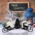 Miniatyrbilde 5 av 5: Lysestaker Jul Lysestake Vintage Metall Lysestake