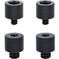 Miniatyrbillede 1 af 5: 4 stk. Kamera Skrue Adapter 1/4\" Han til 3/8\" Hun og 3, ZQKLA