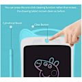 Miniatyrbillede 2 af 5: 12 Tommer Farverig LCD Skrivetablet, Elektronisk Doodle Tablet Gra
