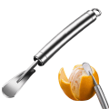 Miniatyrbillede 1 af 5: Appelsin Citrusskræller Rustfrit Stål Skærer Cutter Skræller R,ZQKLA