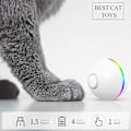 Miniatyrbild 2 av 4: Interaktiv kattleksak kattboll med LED-lampor 4:e generationen Katt B