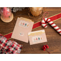 Miniatyrbild 4 av 7: Julhälsningskort Merry Christmas Design med 24 st för julen, ZQKLA