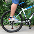 Miniatyrbillede 5 af 5: 2 stk. universelle fodhvilere i stål til cykler med foldbare pedaler - stærkt anbefalet