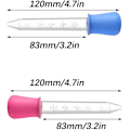 Pikkukuva 2 / 5: Nestemäiset tiputtimet, 2 kpl silikonipipettejä, nestepipetti, ZQKLA