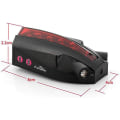 Miniatyrbillede 2 af 5: Cykelprojektor Baglygte Logo Projektion Cykel Laser Advarsel, ZQKLA