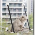 Miniatyrbillede 1 af 2: Kattehængekøje til vindue, balkon, net, åndbar, ZQKLA