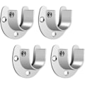 Miniatyrbilde 2 av 5: Klesstangsbeslag Garderobe Rustfritt Stål U-Formet Hengerstang H,ZQKLA