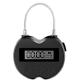 Miniatyrbild 1 av 5: Smart Time Lock LCD-display, Multifunktionell Reselås Elektronisk Timer, Vattentät USB Laddning