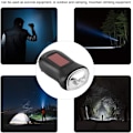 Miniatyrbillede 4 af 5: Solarlommelygte, Håndsving Solcelledrevet Genopladelig Lommelygte, ZQKLA