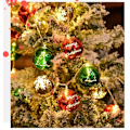 Miniatyrbilde 5 av 7: Julelys 40 LED Julekulelys 4 meter Batte, ZQKLA