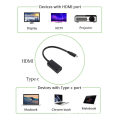 Pikkukuva 6 / 7: USB C - HDMI -sovitin, C - tyyppi HDMI 4K -sovittimeen MacBo:lle, ZQKLA