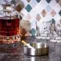 Miniatyrbilde 5 av 7: Sett med 8 runde askebegre i rustfritt stål for bar, restaurant, ZQKLA