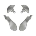 Miniatyrbillede 1 af 5: 4 stk. Metal Back Key til Ps5- Edge Elite- Håndtag Game Controller Gamepad Back Key Silver