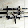 Miniatyrbillede 5 af 5: Display Stand, Vægmonteret Katana Opbevarings Display Holder Support 3 Tiers 35x40cm
