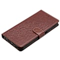 Miniatyrbillede 4 af 5: Læder telefoncover med pung og stativ til Samsung Galaxy A05s 4G med praktisk rem Brown