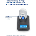 Miniatyrbillede 3 af 6: Fast Weigh Digital Præcisions Lommevægt 500g x 0,01g (Sort, ZQKLA)
