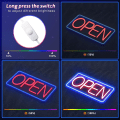 Pikkukuva 3 / 5: Neon LED Open Neon -kirjainseinätaide Open -valokyltti USB himmennin, ZQKLA