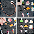 Miniatyrbillede 5 af 5: Samling af nåle, udstillingsmontre, vægophængt broche-pin-arrangør, pin-tavle til emaljenåle, opbevaringsholder til pin-kollektioner. (Inkluderer ikke tilbehør).