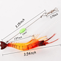 Miniatyrbilde 2 av 4: Kunstig Reke Agns, Reke Myk Agns Fiske Lokkemiddel Lumin,ZQKLA